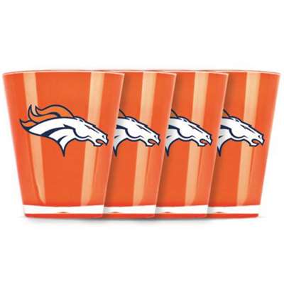 Denver Broncos Shot Glass - 4 Pack