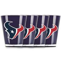 Houston Texans Shot Glass - 4 Pack