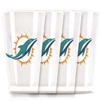 Miami Dolphins Shot Glass - 4 Pack