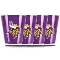 Minnesota Vikings Shot Glass - 4 Pack