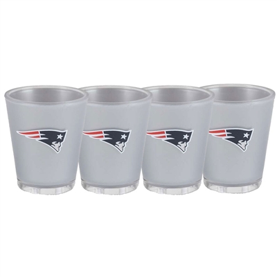 New England Patriots Shot Glass - 4 Pack