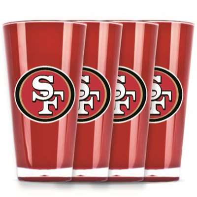 San Francisco 49ers Shot Glass - 4 Pack