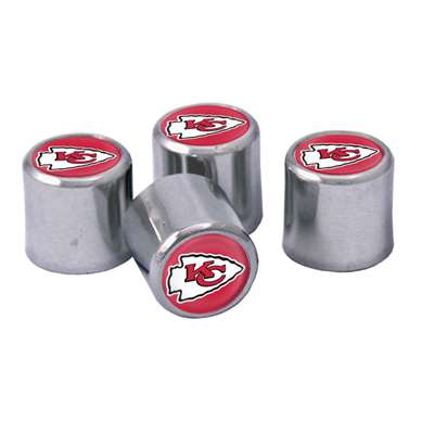 Kansas City Chiefs Valve Stem Caps