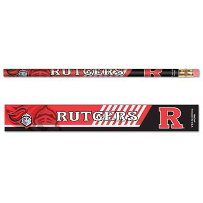 Rutgers Scarlet Knights Pencil - 6-pack