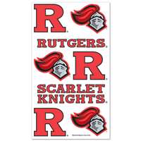 Rutgers Scarlet Knights Temporary Tattoos