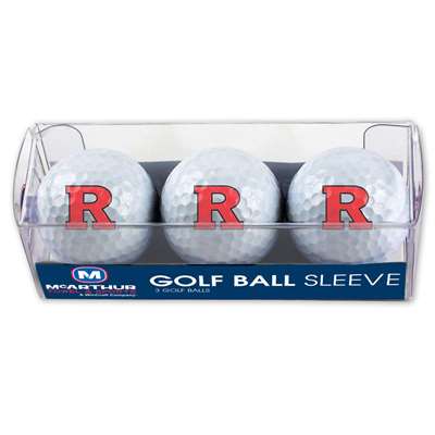 Rutgers Scarlet Knights Golf Balls - 3 Pack
