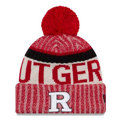 Rutgers double pompom beanie by Zoozatz - Scarlet Fever Rutgers Gear