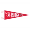 Rutgers Scarlet Knights Wool Felt Pennant - 9" x 2