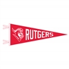 Rutgers Scarlet Knights Wool Felt Pennant - 9" x 2