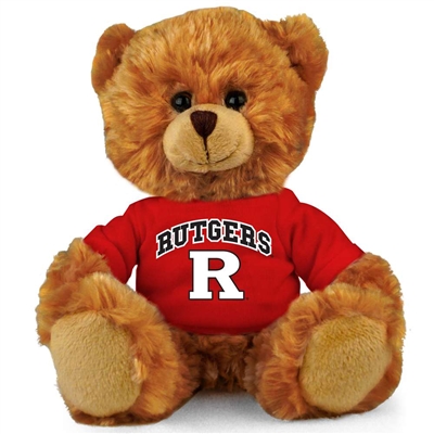 Rutgers Scarlet Knights Stuffed Bear - 11"