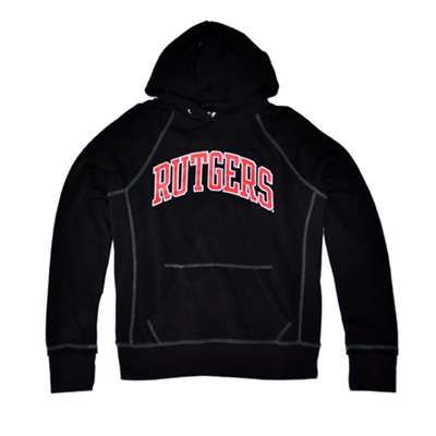 Rutgers Hooded Sweatshirt - Women's Hoody By League - Black