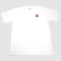 Rutgers Logo Only T-shirt - White