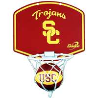 USC Trojans Mini Basketball And Hoop Set
