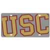 USC Trojans Full Color Mega Inlay License Plate