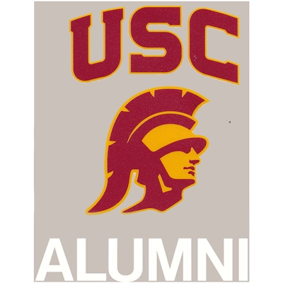 USC Trojans Transfer Decal - Alumni
