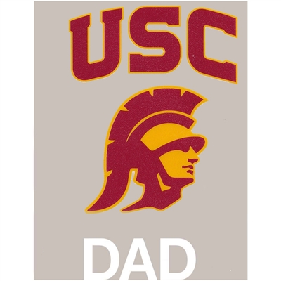 USC Trojans Transfer Decal - Dad