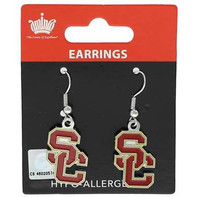 USC Trojans Dangler Earrings