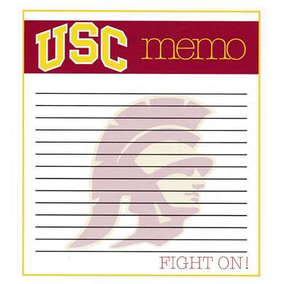USC Trojans Memo Note Pad - 2 Pads