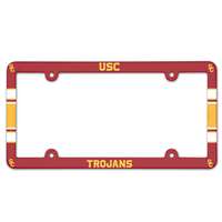 USC Trojans Plastic License Plate Frame