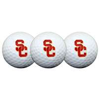 USC Trojans Team Effort Golf Balls 3 Pack