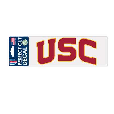 USC Trojans Perfect Cut Decal - Arched USC