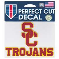 USC Trojans Perfect Cut Decal - SC Trojans