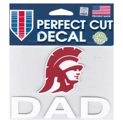 USC Trojans Perfect Cut Decal - Dad