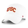 USC Trojans 47 Brand Clean Up Adjustable Hat - White