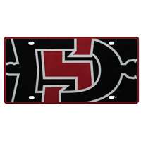 San Diego State Aztecs Full Color Mega Inlay License Plate
