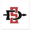 San Diego State Aztecs Temporary Tattoo - 4 Pack