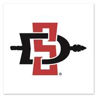 San Diego State Aztecs Temporary Tattoo - 4 Pack