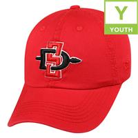 San Diego State Aztecs Top of the World Crew Cotton Youth Adjustable Hat