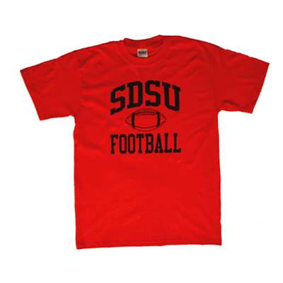 San Diego State T-shirt - Football, Red