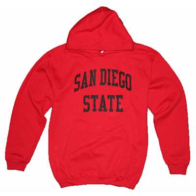 San Diego State Hooded Sweatshirt - Red