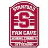 Stanford Cardinal Fan Cave Wood Sign