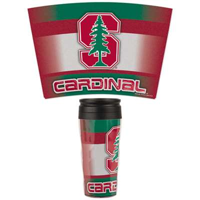Stanford Cardinal 16oz Plastic Travel Mug