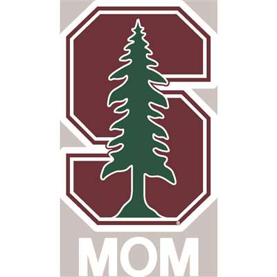 Stanford Cardinal Transfer Decal - Mom