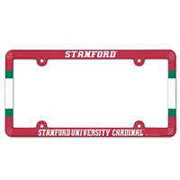 Stanford Cardinal Plastic License Plate Frame