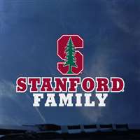 Stanford Cardinal Transfer Decal - Family