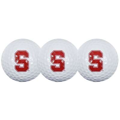 Stanford Cardinal Team Effort Golf Balls 3 Pack
