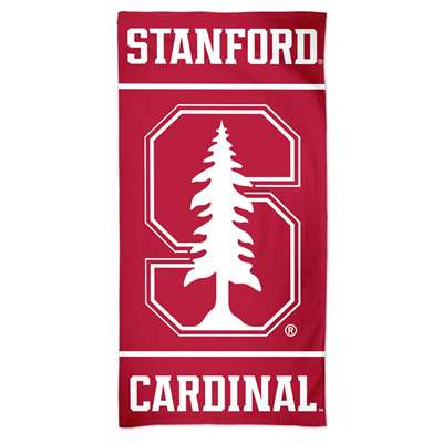 Stanford Cardinal Spectra Beach Towel
