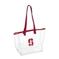 Stanford Cardinal Clear Stadium Tote Bag