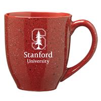 Stanford Cardinal 16oz Ceramic Bistro Coffee Mug - Red