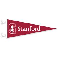 Stanford Cardinals Wool Felt Pennant - 9" x 24"
