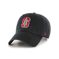Stanford Cardinals 47 Brand Clean Up Adjustable Hat - Black