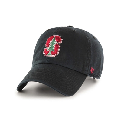 Stanford Cardinals 47 Brand Clean Up Adjustable Hat - Black