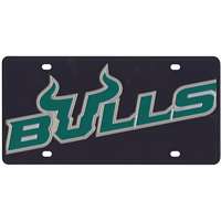 South Florida Bulls Full Color Mega Inlay License Plate