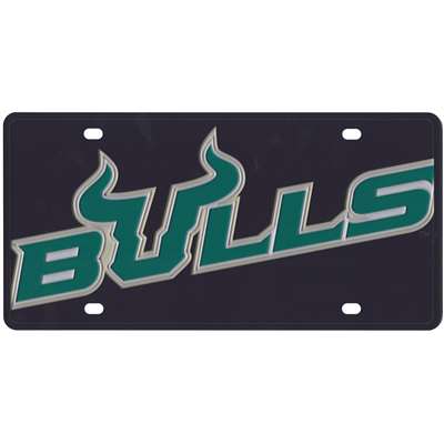 South Florida Bulls Full Color Mega Inlay License Plate