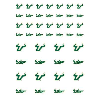 South Florida Bulls Small Sticker Sheet - 2 Sheets