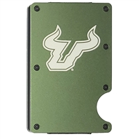 South Florida Bulls Aluminum RFID Cardholder - Arm